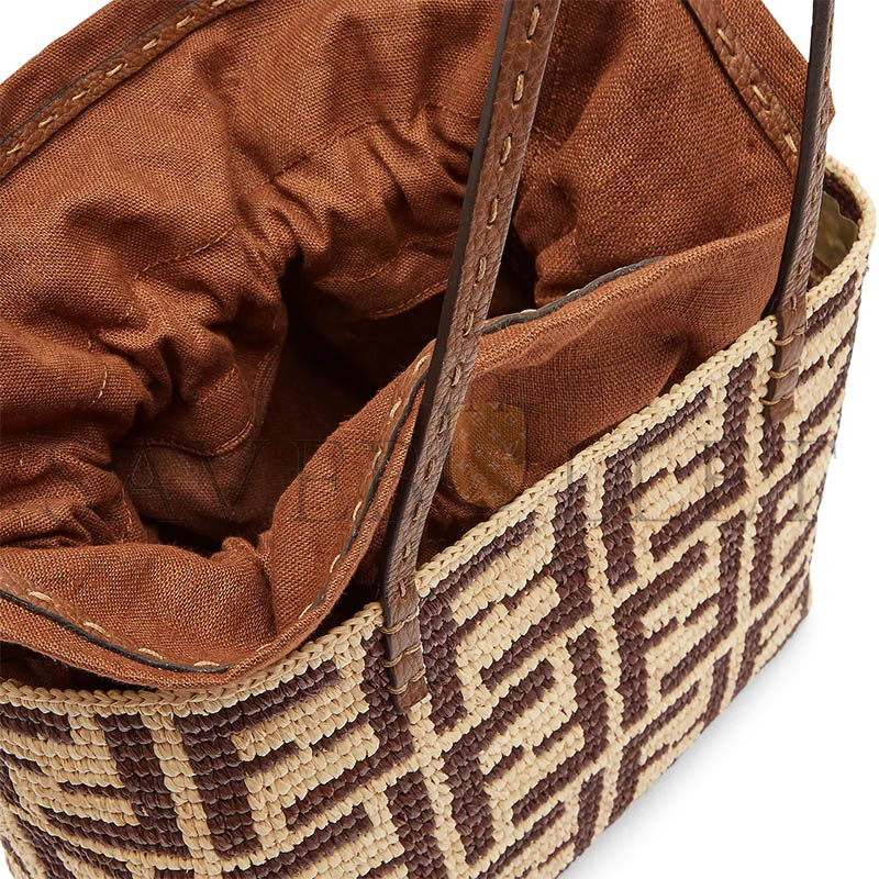 FENDI SMALL ROLL 8BH424AS3BF1PII (23*19.5*15cm) FENDI SMALL ROLL 8BH424AS3BF1PII (23*19.5*15cm)